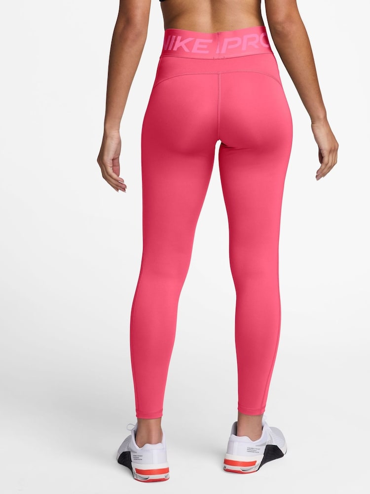 Nike Bright Pink Pro Sculpt Dri-FIT High-Waisted Leggings - Image 2 of 5
