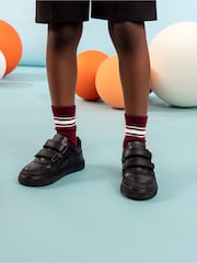 Hush Puppies Black Daxton Touch Fastening Senior School Shoes - Image 2 of 7
