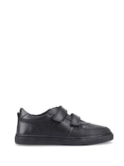 Hush Puppies Black Daxton Touch Fastening Senior School Shoes - Image 4 of 7