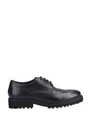 Hush Puppies Black Gabi Lace Up Junior School Shoes - Image 1 of 4