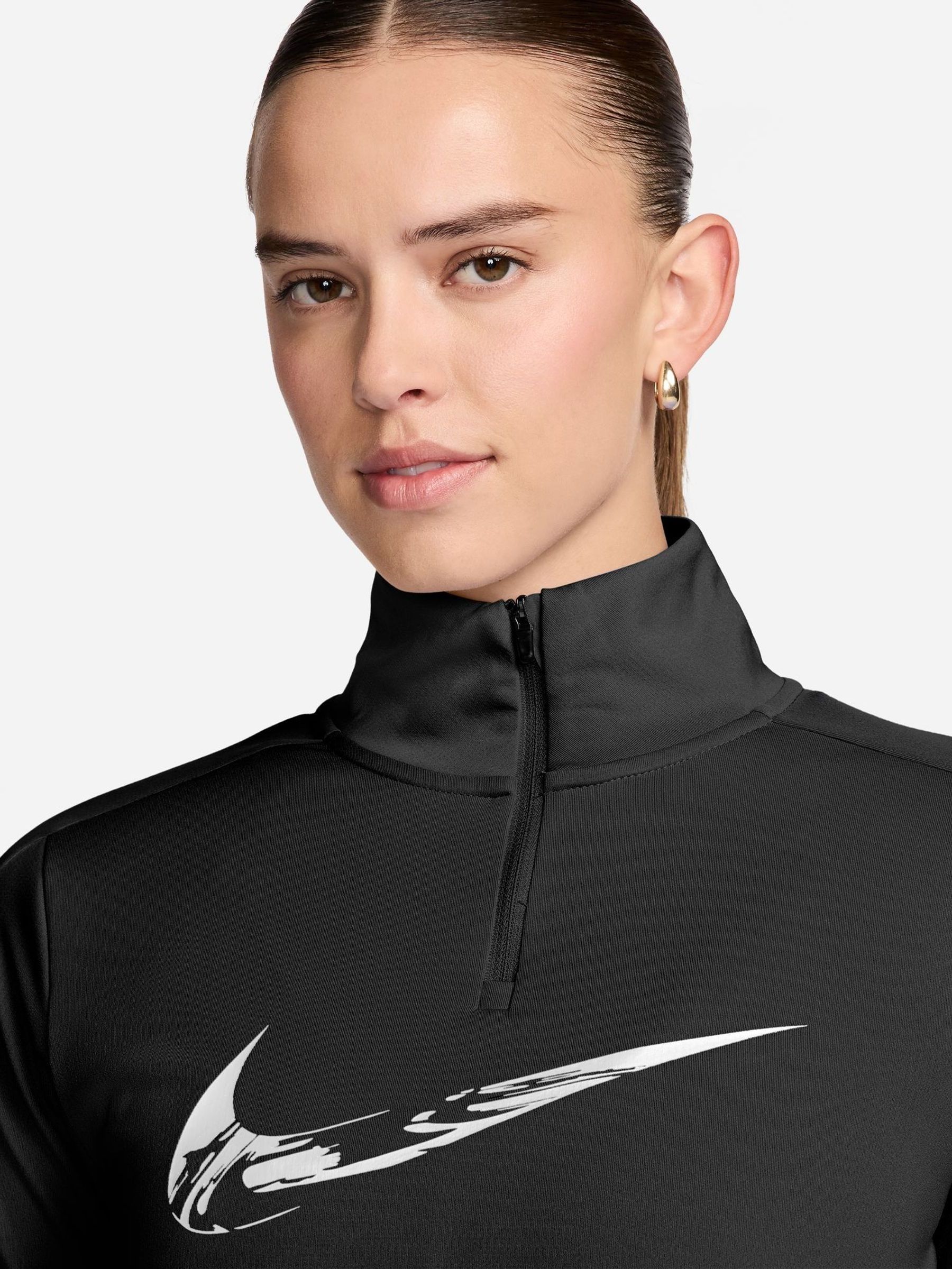 Nike half zip swoosh shop
