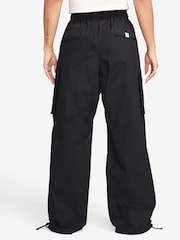 Nike Black Low Rise Oversized Cargo Trousers - Image 2 of 3