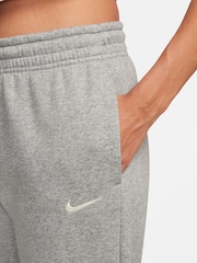 Nike Grey Phoenix Fleece Mid Rise Flared Joggers - Image 3 of 3
