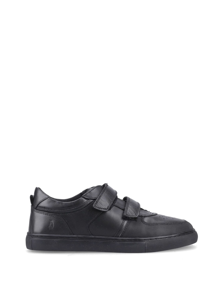 Hush Puppies Black Daxton Touch Fastening Senior School Shoes - Image 1 of 5 Hush Puppies Black Daxton Touch Fastening Senior School Shoes - Image 1 of 5