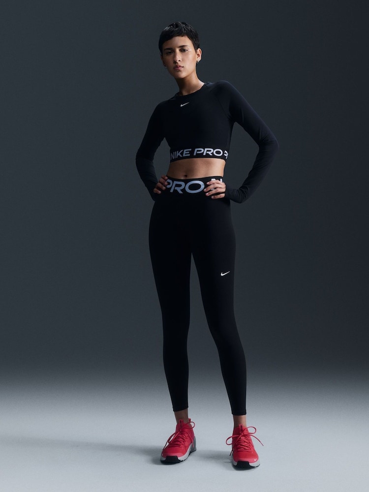 Schwarz - Nike, Pro Sculpt Dri-FIT, Leggings mit hoher Taille - Bild 1 von 1