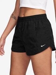 Nike Black Windrunner Woven Mid Rise 2 Inch Shorts - Image 3 of 4