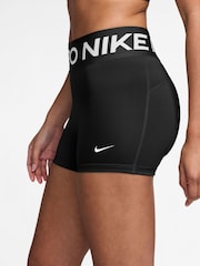 Musta - Nike Pro Sculpt Korkea vyötärö 3 Pyöräilyshortsit - Kuva 5 / 6