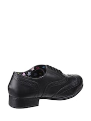Hush Puppies Black Kada Senior School Shoes - Image 3 of 4