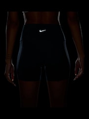 Nike Navy One Wrap High-Waisted 5" Cycling Shorts - Image 5 of 5