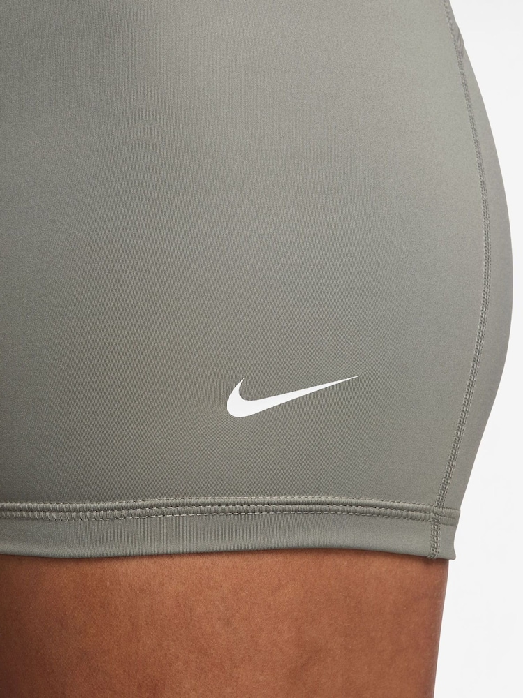 Nike Green Pro Sculpt High Waisted 3 Cycling Shorts - Image 4 of 4