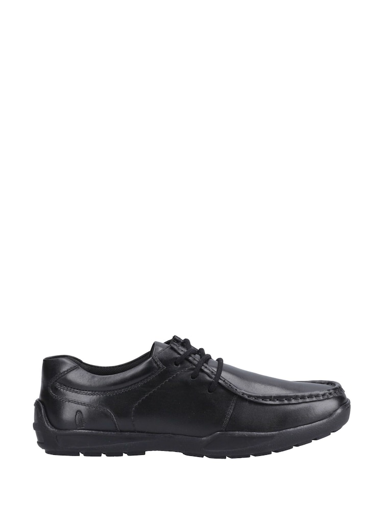 Hush Puppies Black Mackenzie Senior School Shoes - Image 1 of 4 Hush Puppies Black Mackenzie Senior School Shoes - Image 1 of 4