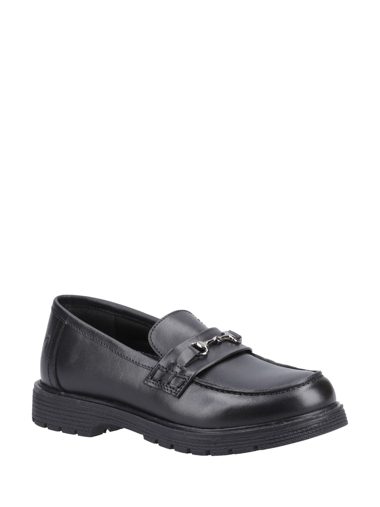 Hush Puppies Black Lydia Senior School Shoes - Image 2 of 4