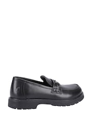 Hush Puppies Black Lydia Senior School Shoes - Image 3 of 4