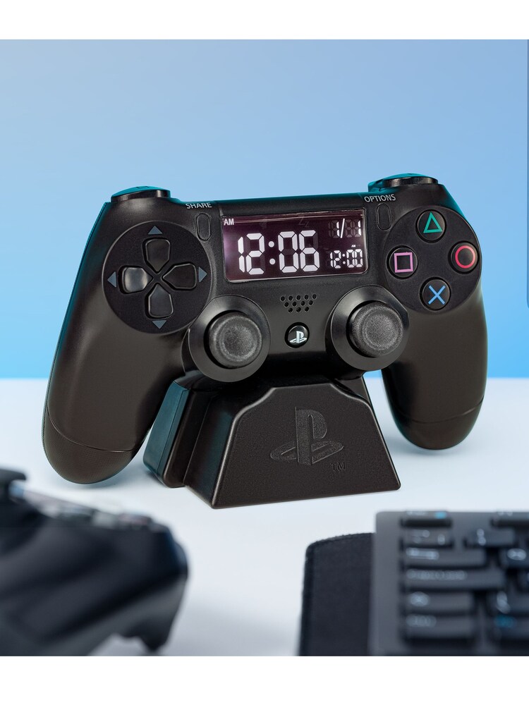 PlayStation Black Alarm Clock - Image 1 of 3