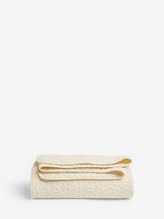Cream Irregular Texture Bedspread - Image 3 of 3
