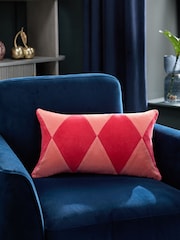 Pink Quinn Velvet Cushion - Image 1 of 5