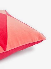 Pink Quinn Velvet Cushion - Image 5 of 5
