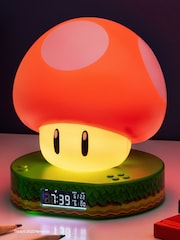 Super Mario Super Mushroom Digital Alarm Clock - Image 1 of 4