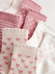 Rozo Srce Pruga - Beba Čarape 5 Pack (0mths-2god) - Slika 8 od 8