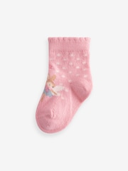 Pink fairy Baby Socks 5 Pack (0mths-2yrs) - Image 2 of 6