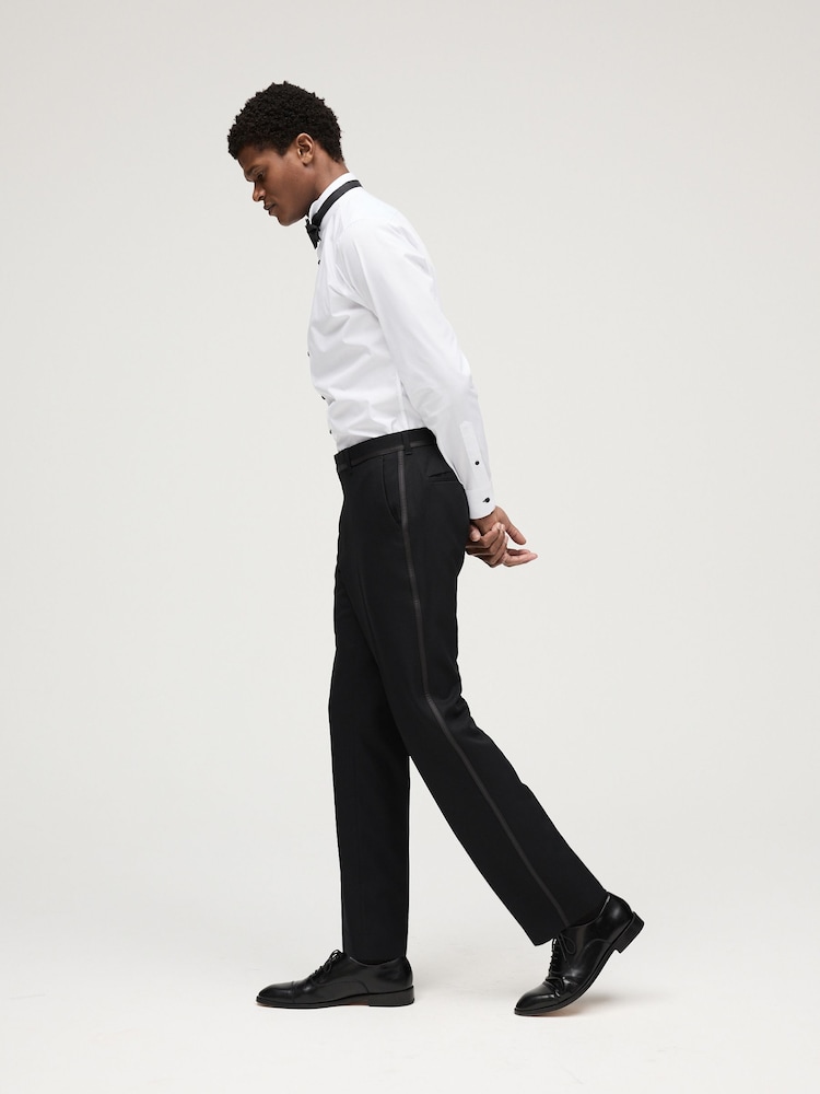 Black Tuxedo Trousers - Image 2 of 9