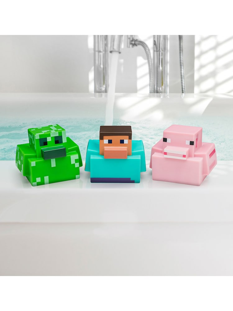 Minecraft Bath Duck Set - Image 1 of 5
