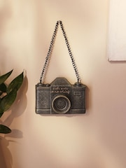 Black Camera Slogan Hanging Ornament - Image 2 of 5