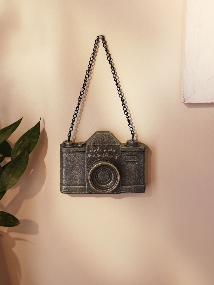 Black Camera Slogan Hanging Ornament - Image 2 of 5