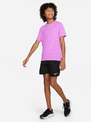 Nike Rush Fuschia Dri-FIT Miler Training T-Shirt - Image 5 of 5