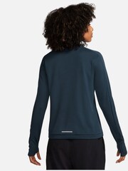 Nike Navy Dri-FIT Pacer Half Zip Running Top - Image 2 of 5