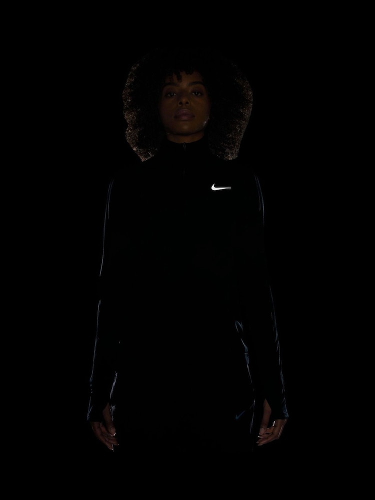Nike Navy Dri-FIT Pacer Half Zip Running Top - Image 5 of 5