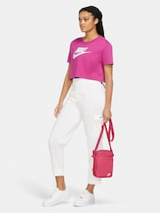 Nike Red Heritage Cross-Body Bag - Image 8 of 8