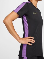 Nike Black Dri-FIT Academy Short-Sleeve Football Top - Image 4 of 5