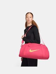 Nike Red Gym Club Duffel Bag 24 Litre - Image 8 of 9