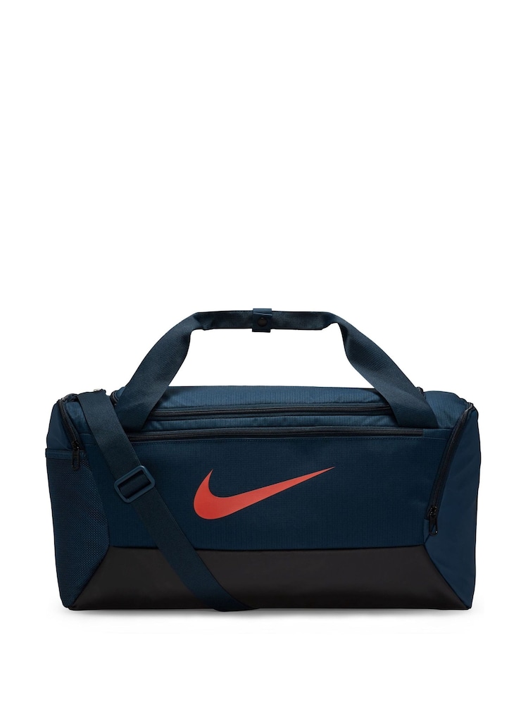 Nike Blue Small Brasilia 9.5 Training Duffel Bag (41L) - Image 1 of 11