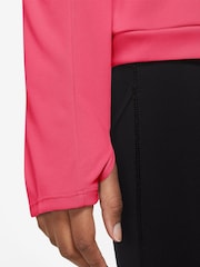 Nike Bright Pink Dri-FIT Pacer Half Zip Running Top - Image 4 of 5