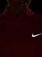 Nike Bright Pink Dri-FIT Pacer Half Zip Running Top - Image 5 of 5