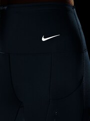 Nike Armory Navy Premium Go Firm Support High Waisted Full Length Leggings With Pockets - Image 4 of 4