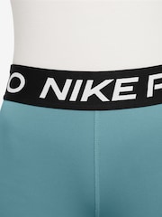 Nike Turquoise 5 Inch Dri-FIT Pro Shorts - Image 4 of 4