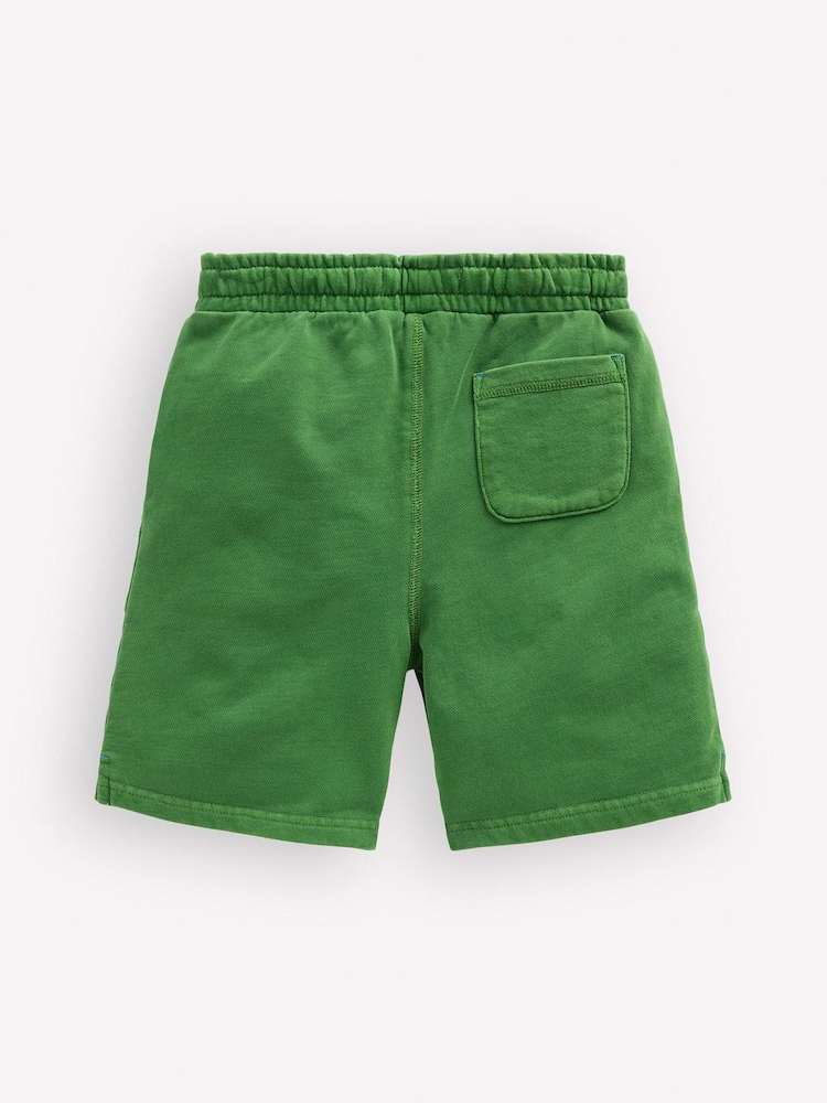 Boden Green Garment Dye Sweatshorts - Image 2 of 3
