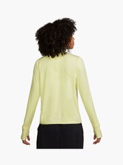 Nike Yellow Dri-FIT Swift Element UV Half Zip Running Top - Image 2 of 4