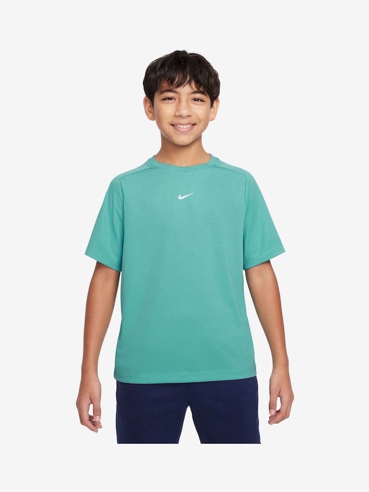 Nike Green Frost Dri-FIT Multi + Training T-Shirt - Image 1 of 3 Nike Green Frost Dri-FIT Multi + Training T-Shirt - Image 1 of 3