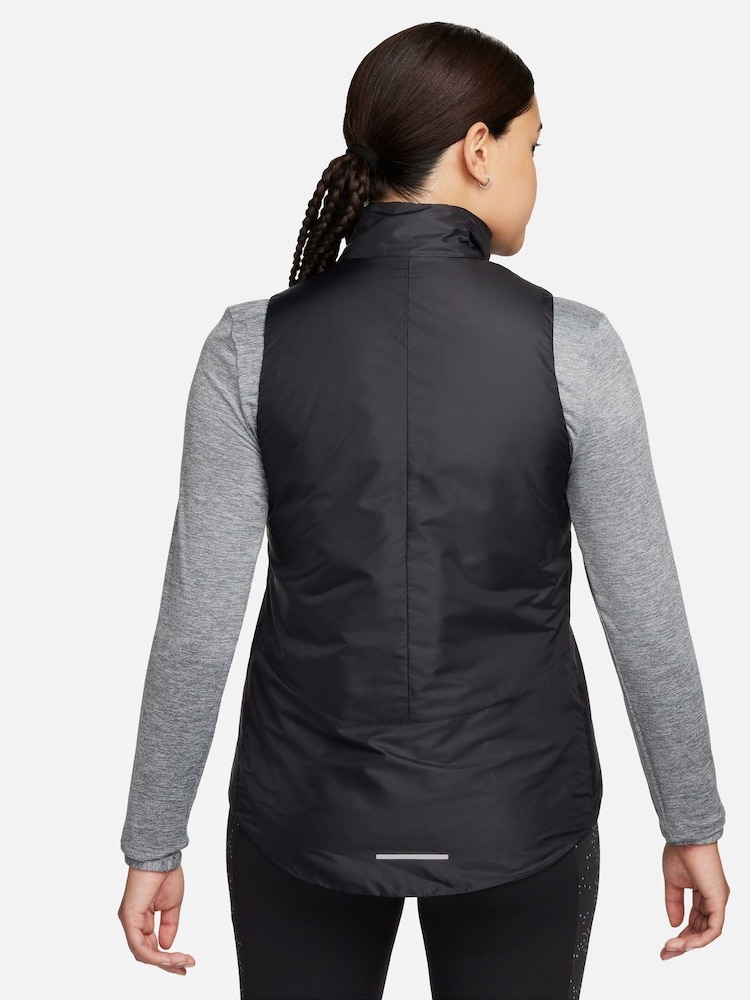 Nike Black Therma-FIT ADV Repel AeroLoft Running Vest - Image 2 of 7
