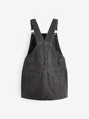 Black Denim Pinafore Dress (3-16yrs) - Image 2 of 3
