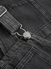 Black Denim Pinafore Dress (3-16yrs) - Image 7 of 7