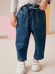 Denim Tie Waist Jeans (3mths-7yrs) - Image 1 of 8
