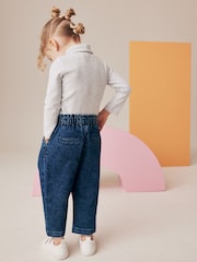 Denim Tie Waist Jeans (3mths-7yrs) - Image 4 of 8