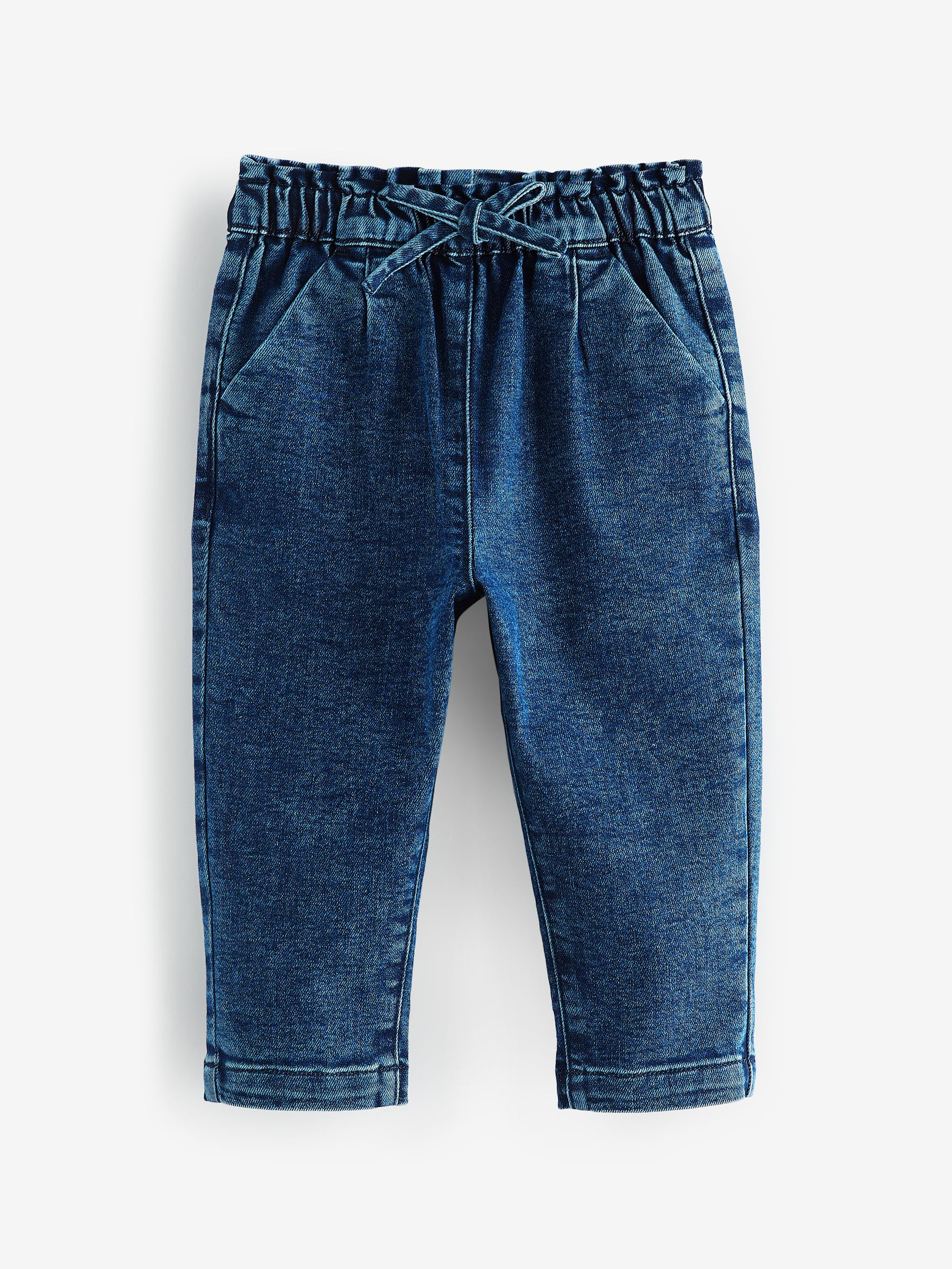 Buy Denim Tie Waist Jeans (3mths-7yrs) from Next USA