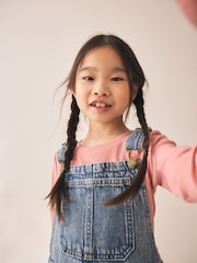 Blue Denim Pinafore Dress (3-16yrs) - Image 4 of 8