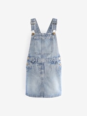 Blue Denim Pinafore Dress (3-16yrs) - Image 6 of 8